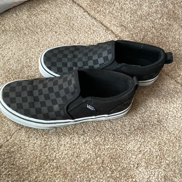 Checkered Vans size 3 - Picture 2 of 5